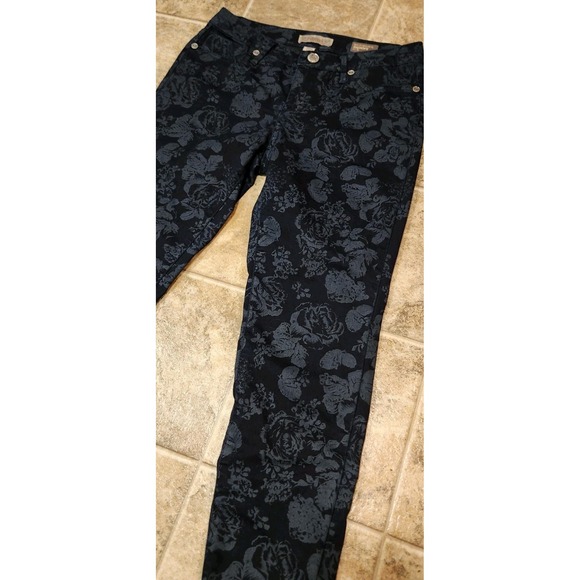 Nine West Vintage America Collection Size 27/4R Matchstick Skinny Patterned, EUC - Picture 2 of 10